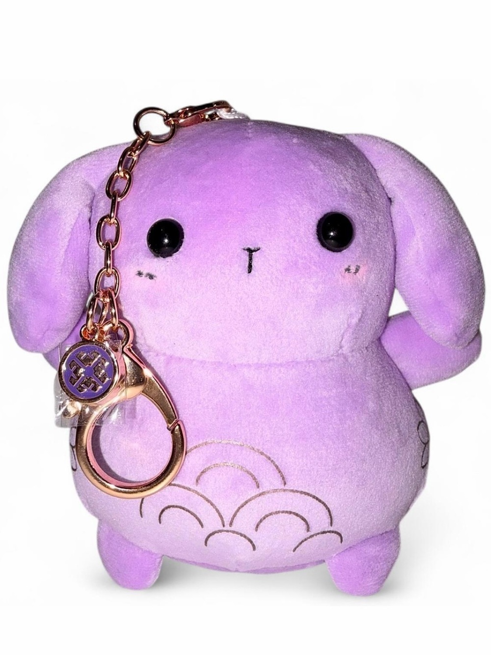 Tatcha Jiyu Chan Bunny Keychain Plushie Bag Charm Limited Edition
